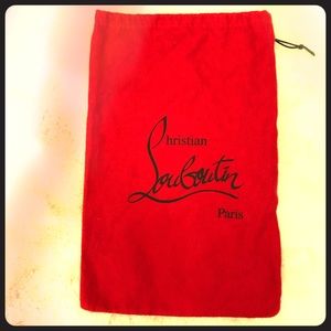 Christian Louboutin shoe dustbag